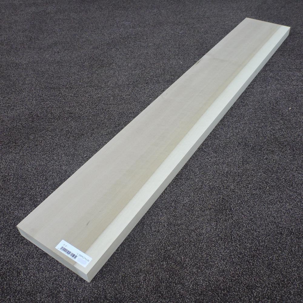 ホオ 柾目 1000×27×150 (仕上げ加工済み商品)