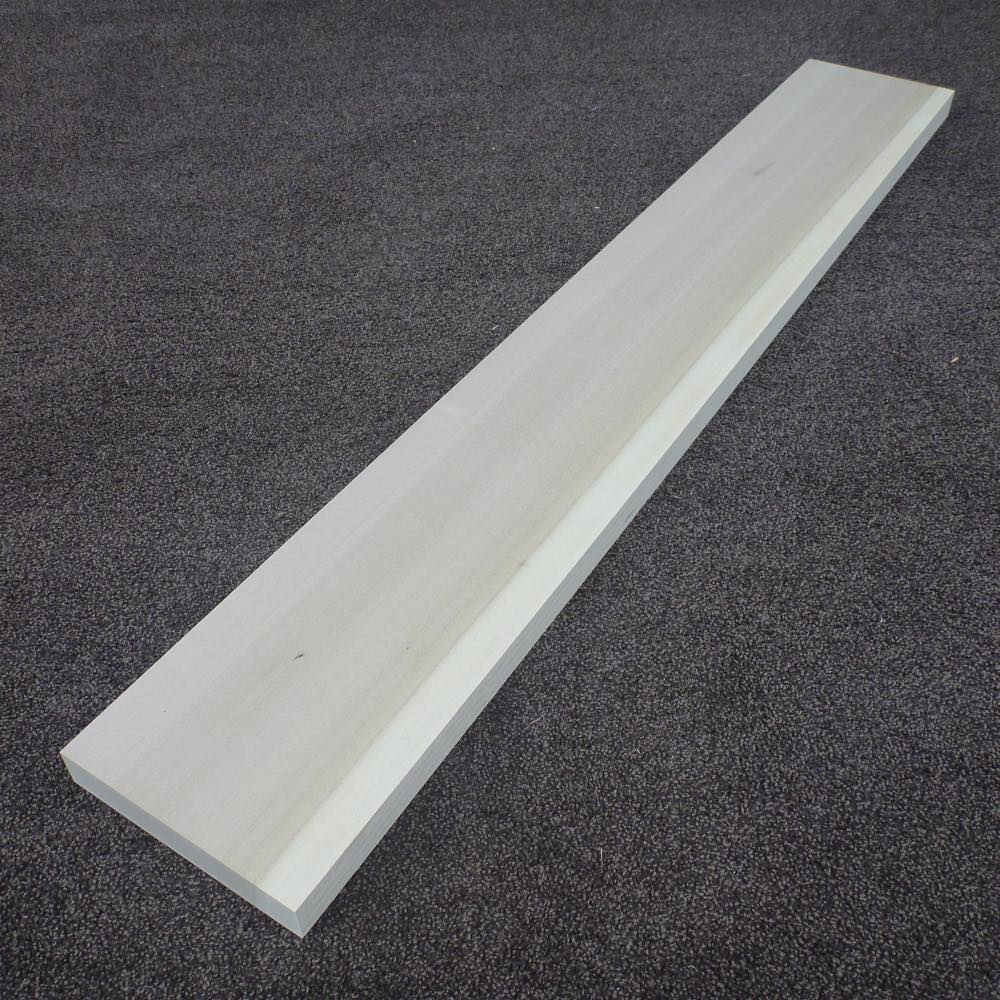 ホオ 柾目 1000×27×150 (仕上げ加工済み商品)