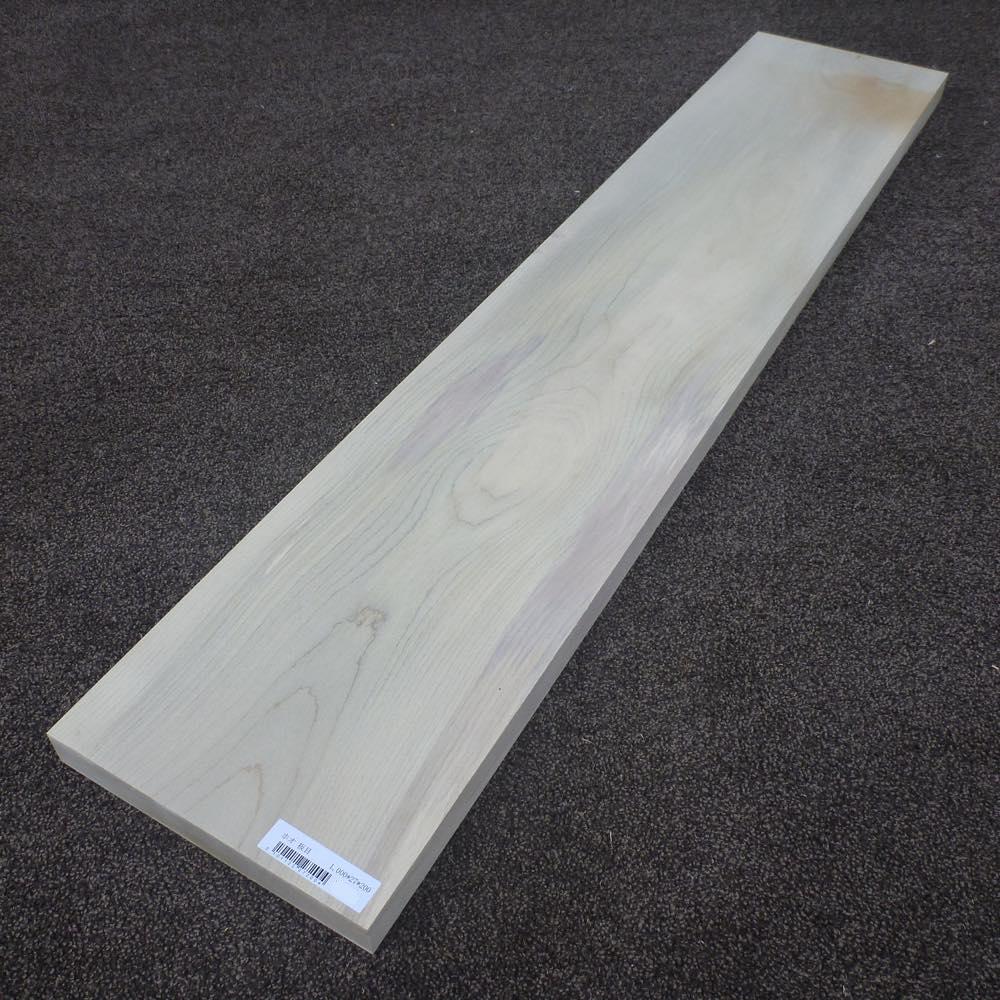 ホオ 板目 1000×27×200 (仕上げ加工済み商品)