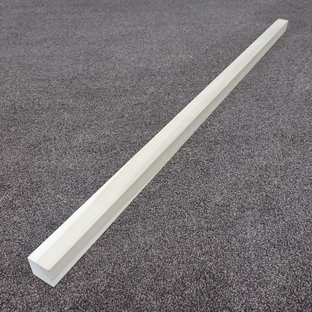 ホオ 角材 1000×30×30 (仕上げ加工済み商品)