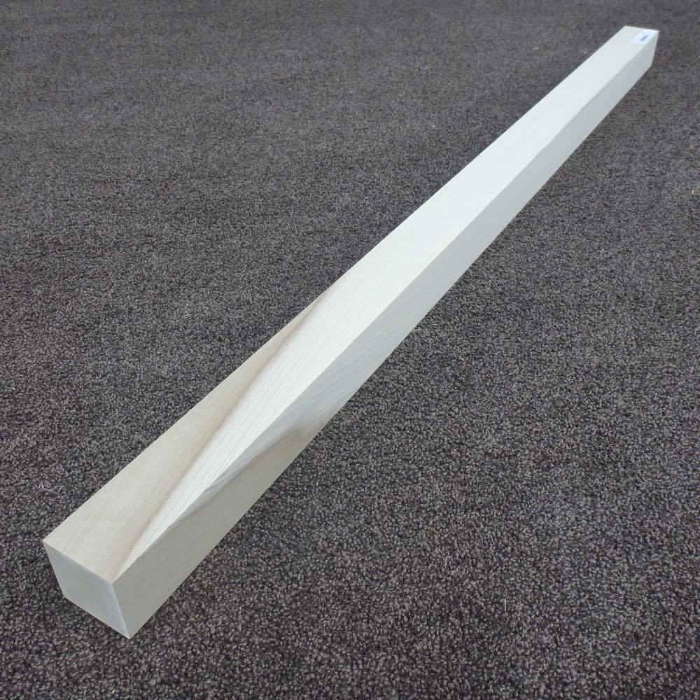 ホオ 角材 1000×45×45 (仕上げ加工済み商品)