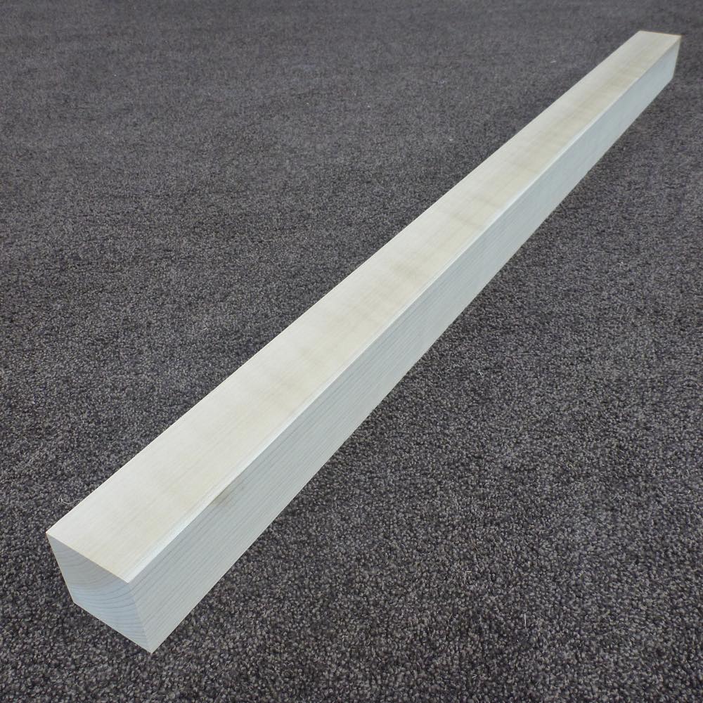 ホオ 角材 1000×55×55 (仕上げ加工済み商品)