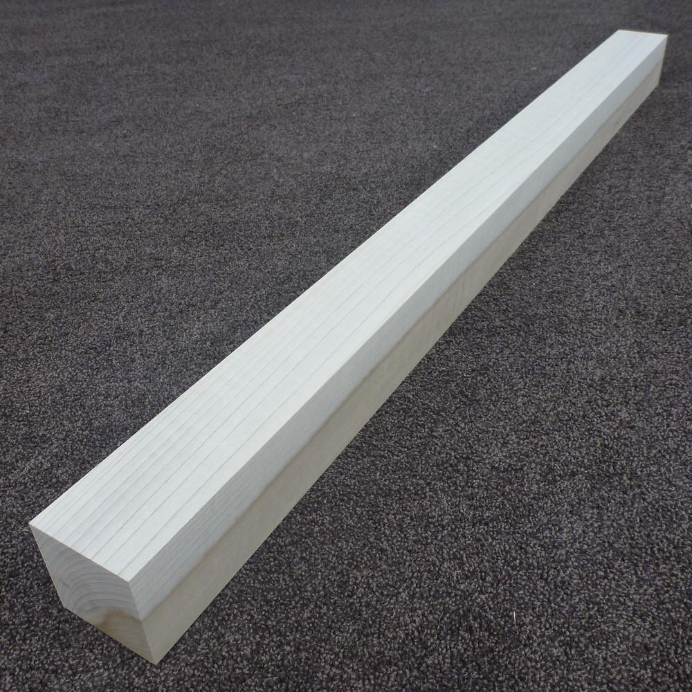 ホオ 角材 1000×65×65 (仕上げ加工済み商品)