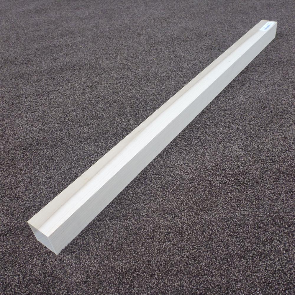 ホオ 角材 750×40×40 (仕上げ加工済み商品)