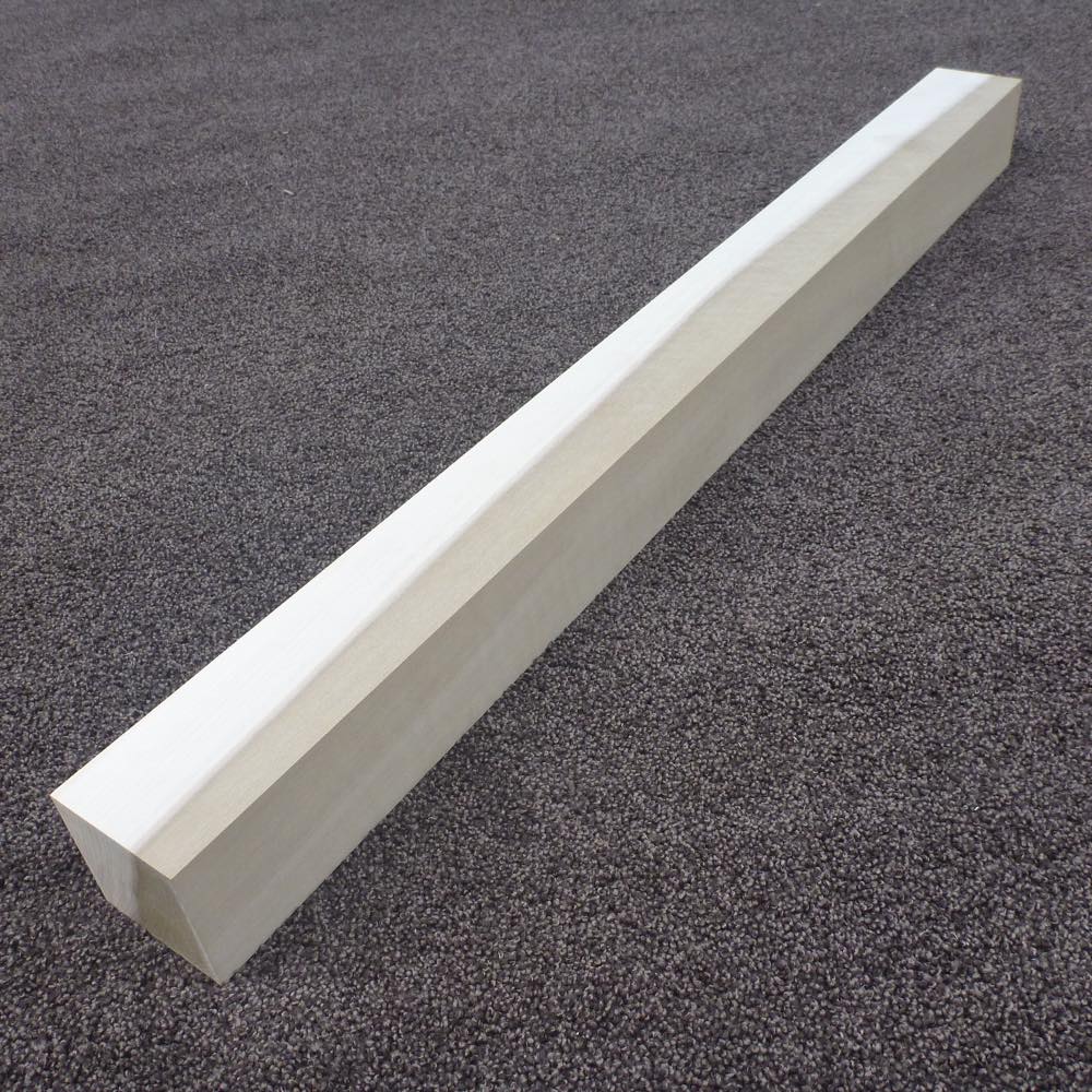 ホオ 角材 750×60×60 (仕上げ加工済み商品)