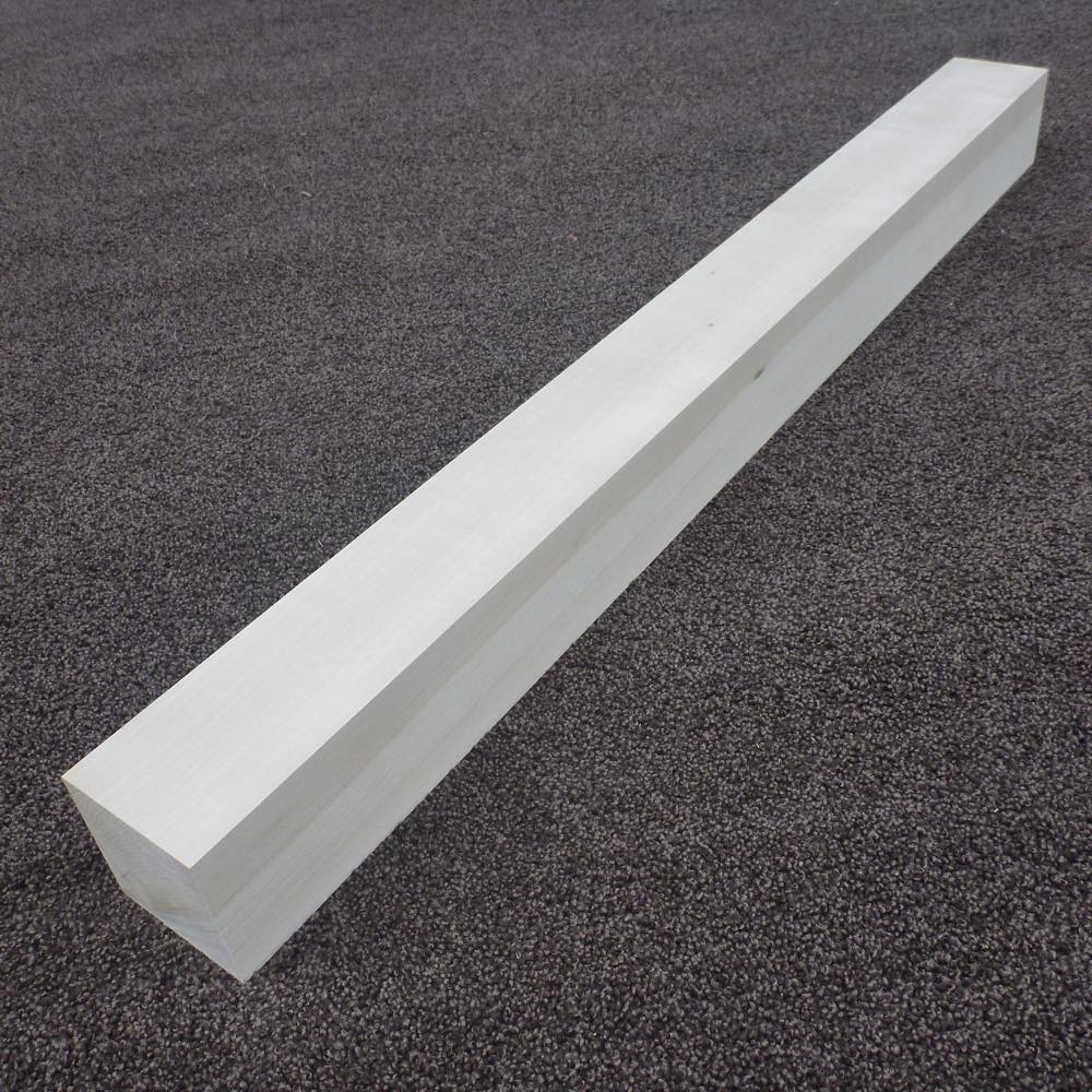 ホオ 角材 750×65×65 (仕上げ加工済み商品)