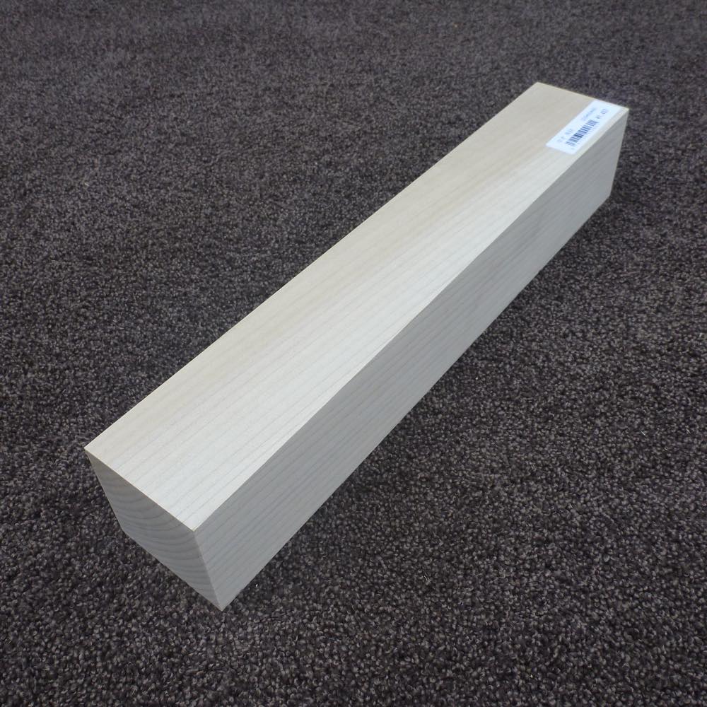 ホオ 角材 350×60×60 (仕上げ加工済み商品)