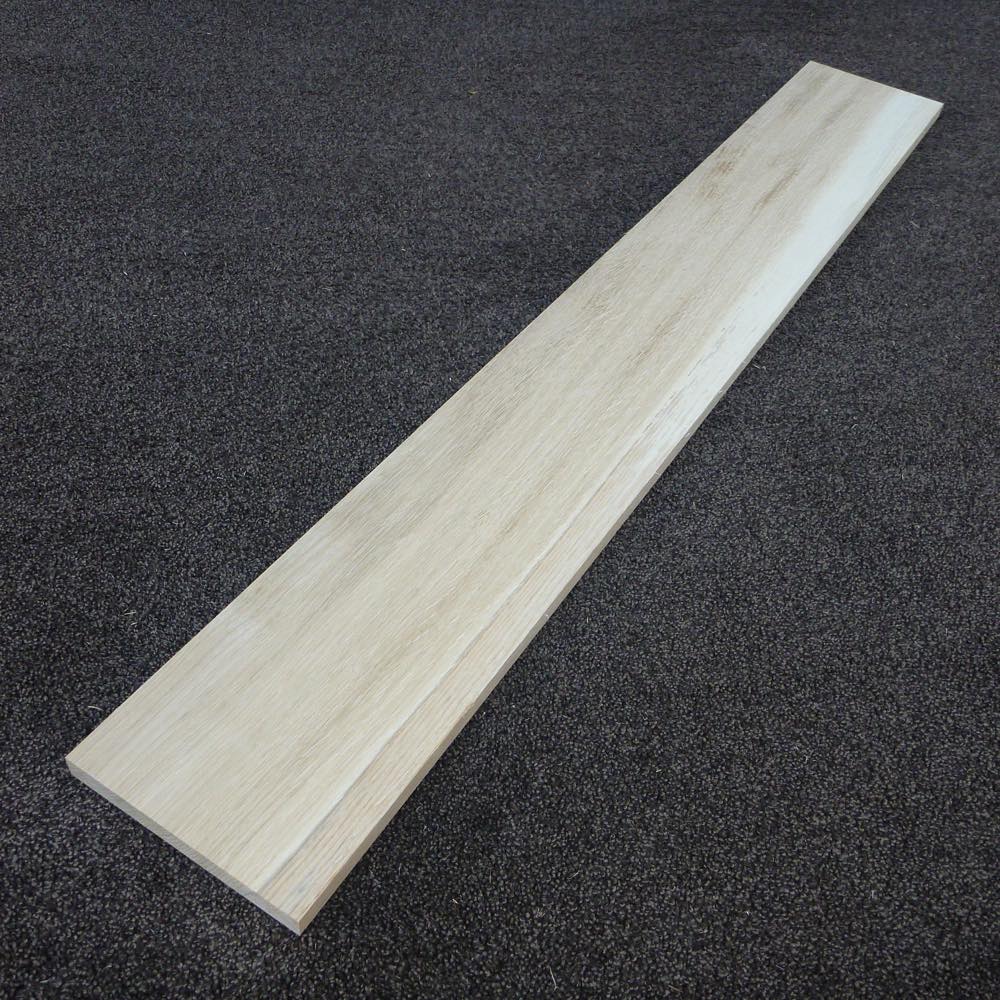 ナラ 柾目 1000×15×140 (仕上げ加工済み商品)
