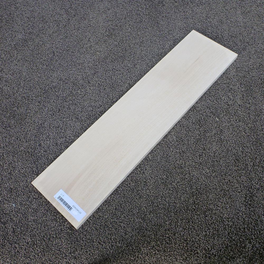 シナ 柾目 450×10×110 (仕上げ加工済み商品)