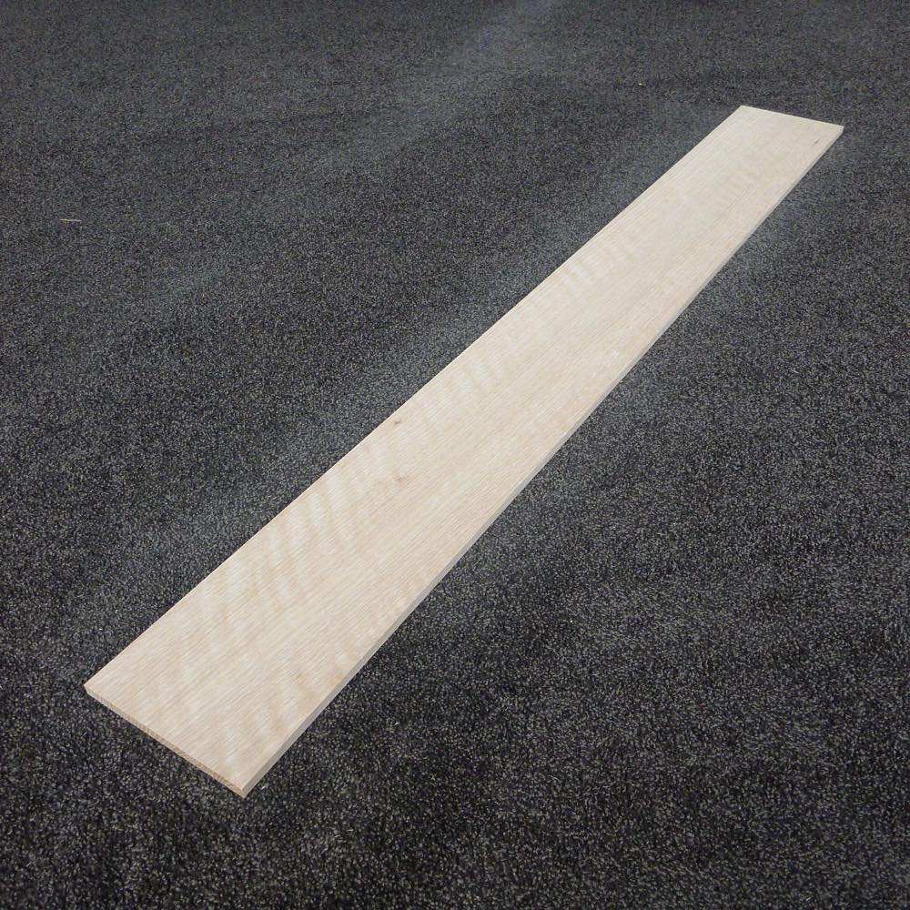 レッドオーク 柾目 1000×8×120 (仕上げ加工済み商品)