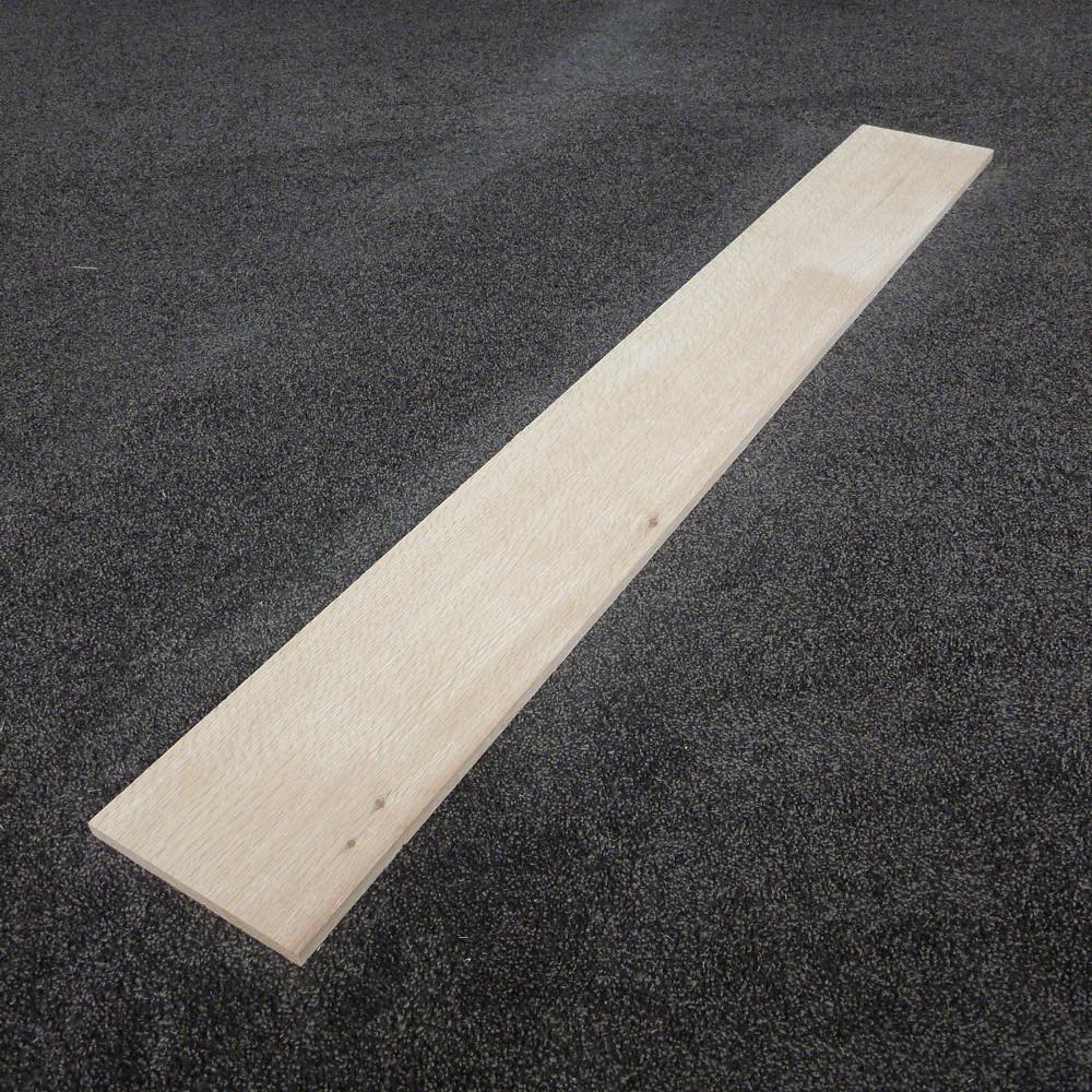 レッドオーク 柾目 1000×10×130 (仕上げ加工済み商品)