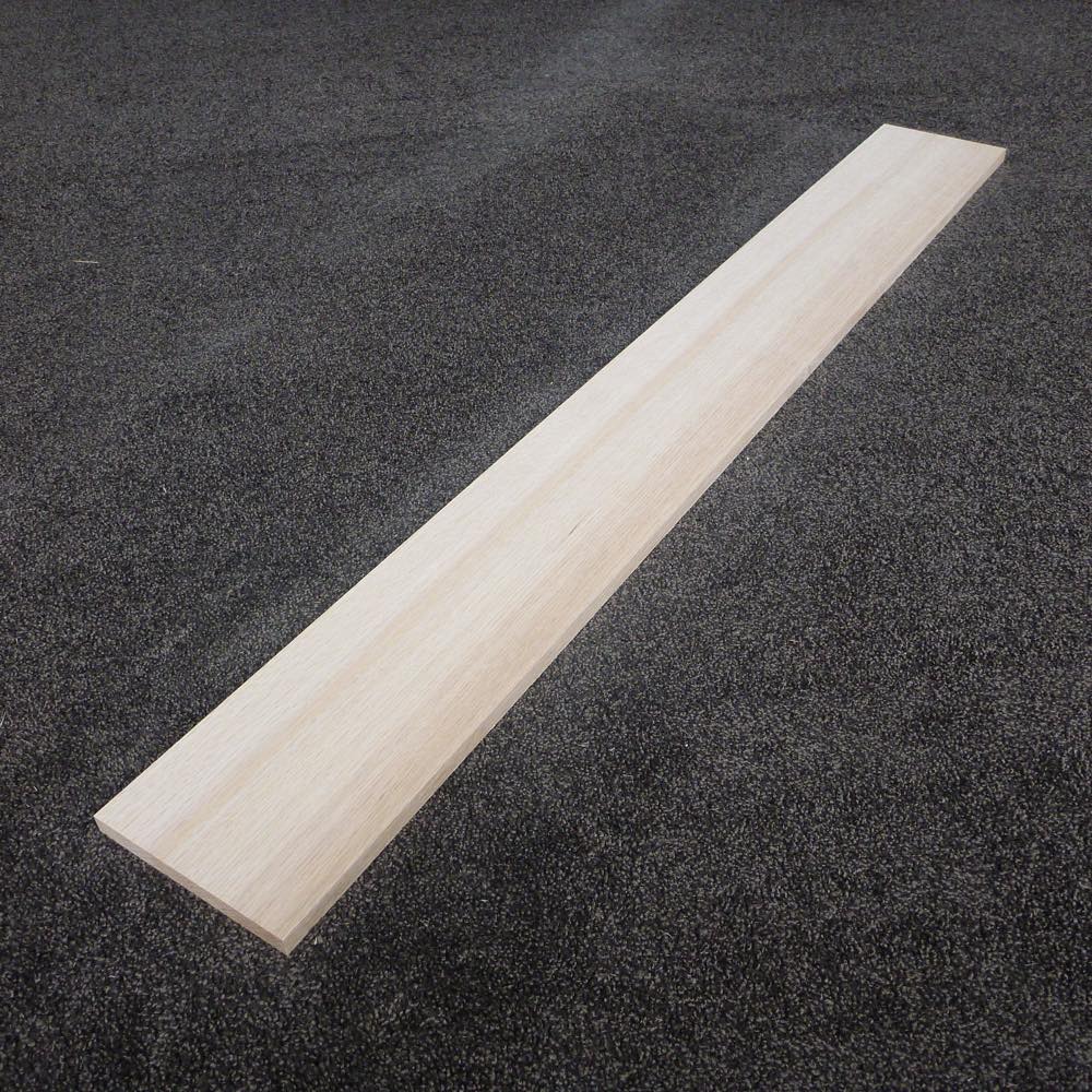 レッドオーク 柾目 1000×12×120 (仕上げ加工済み商品)