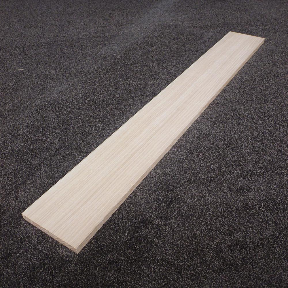 レッドオーク 柾目 1000×15×130 (仕上げ加工済み商品)