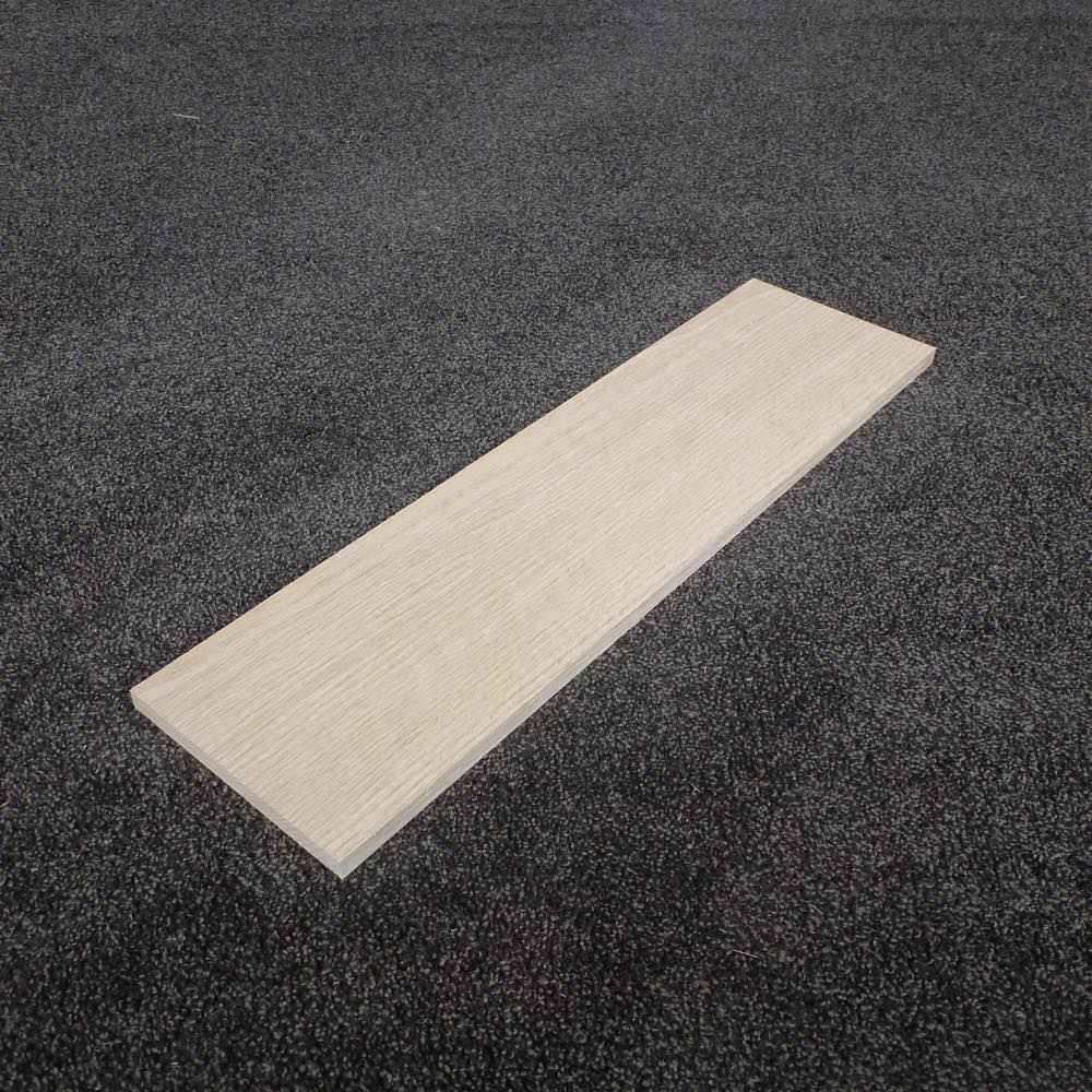 レッドオーク 柾目 450×10×120 (仕上げ加工済み商品)