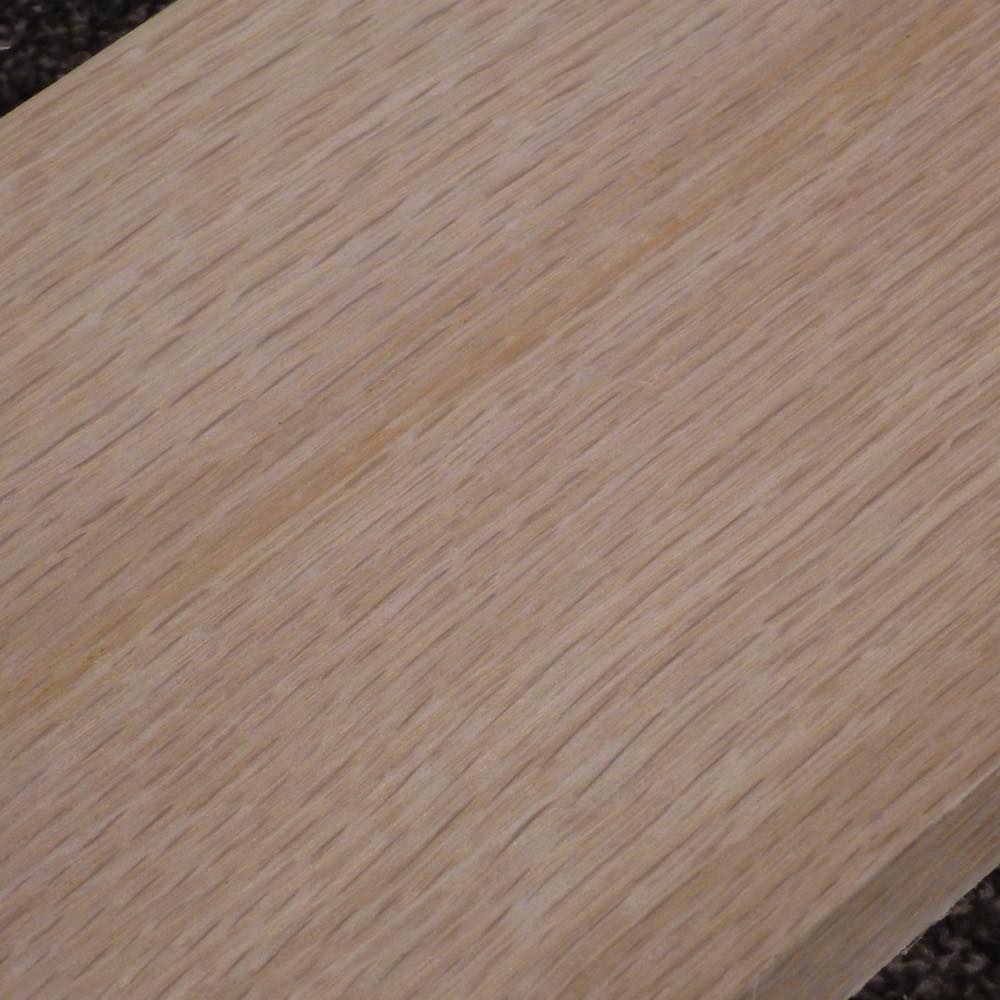 レッドオーク 柾目 450×12×120 (仕上げ加工済み商品)