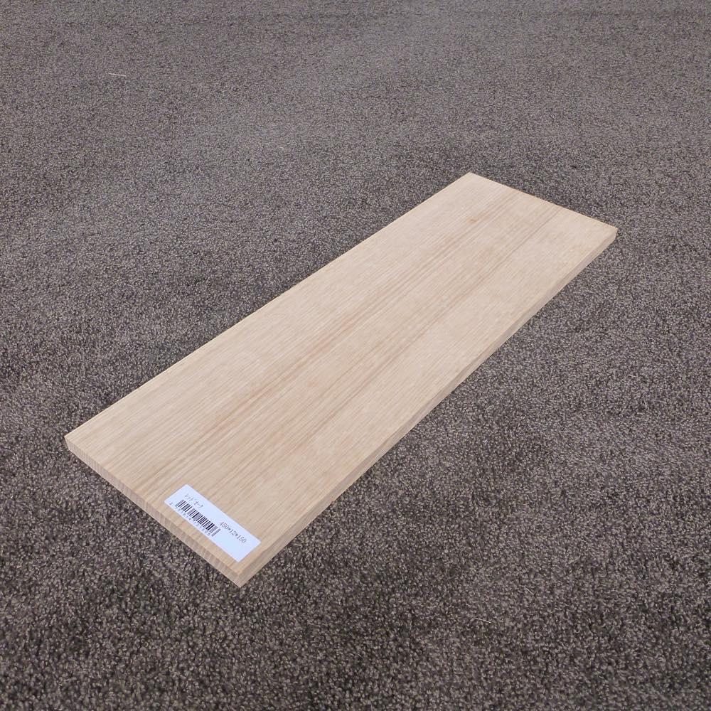 レッドオーク 柾目 450×12×150 (仕上げ加工済み商品)