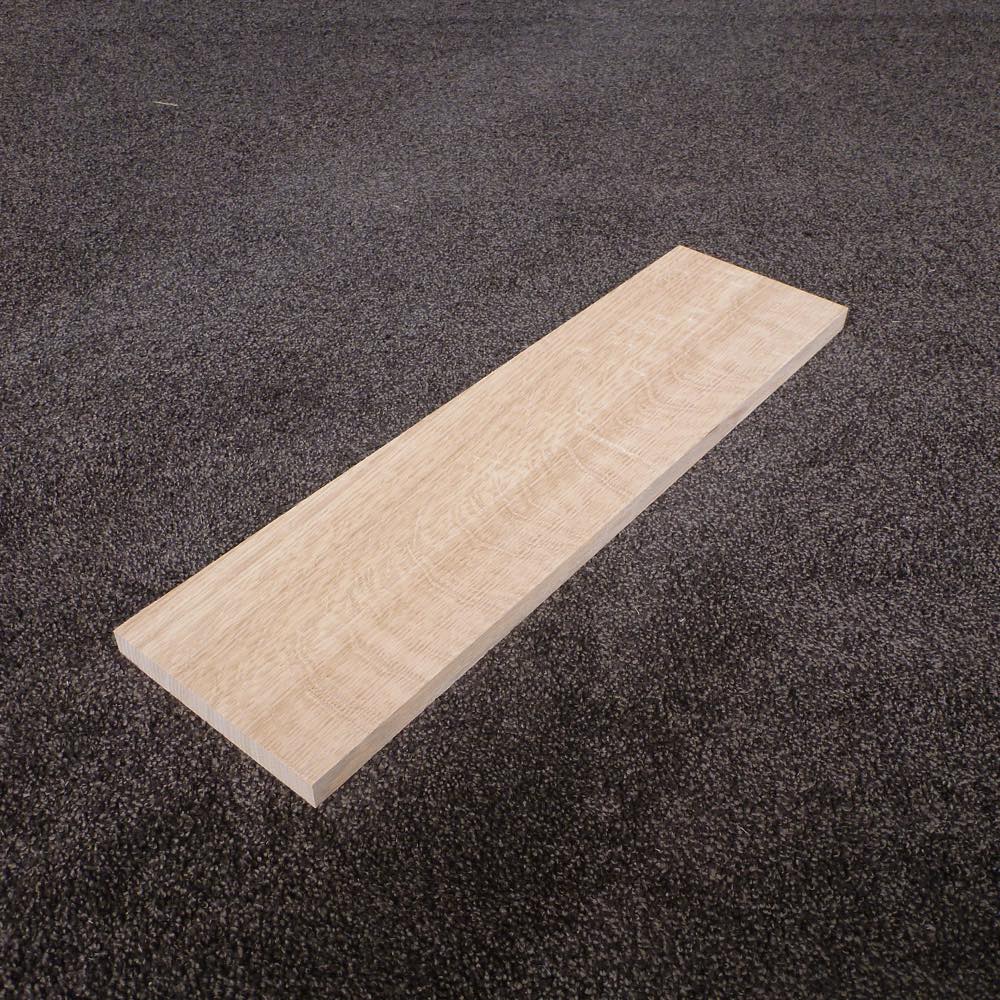 レッドオーク 柾目 450×15×120 (仕上げ加工済み商品)