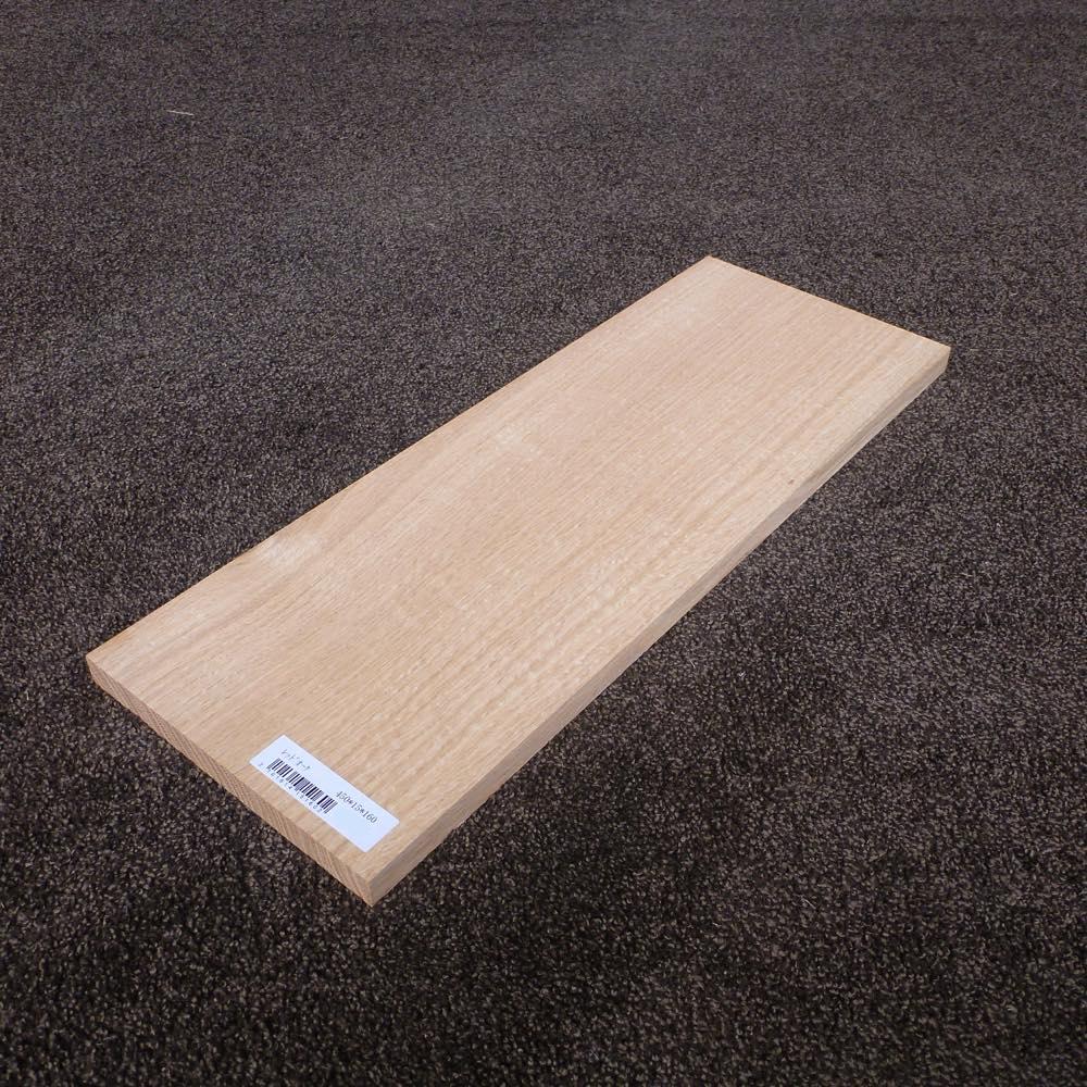 レッドオーク 柾目 450×15×160 (仕上げ加工済み商品)