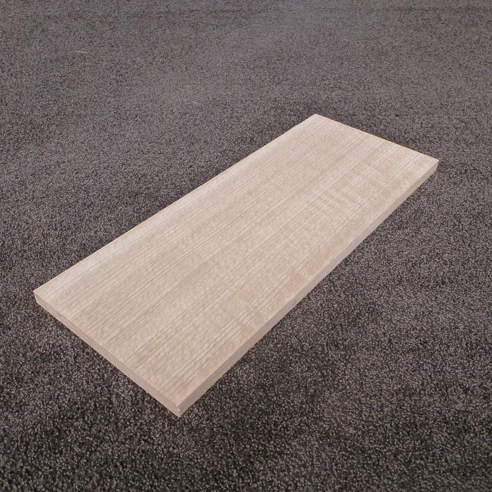 レッドオーク 柾目 450×15×180 (仕上げ加工済み商品)