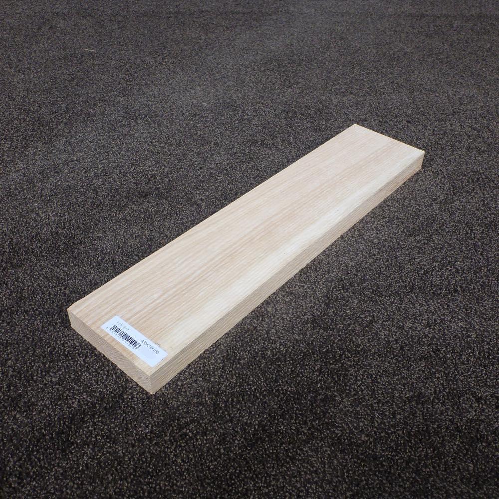 レッドオーク 柾目 450×24×100 (仕上げ加工済み商品)
