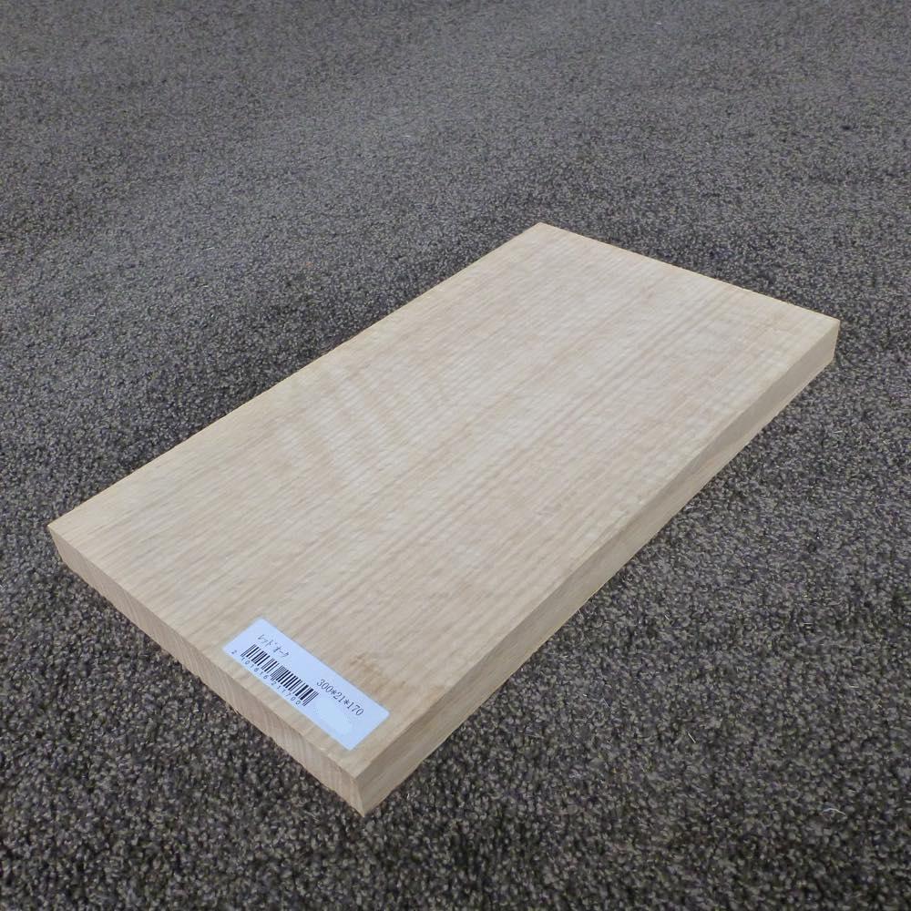 レッドオーク 柾目 300×21×170 (仕上げ加工済み商品)