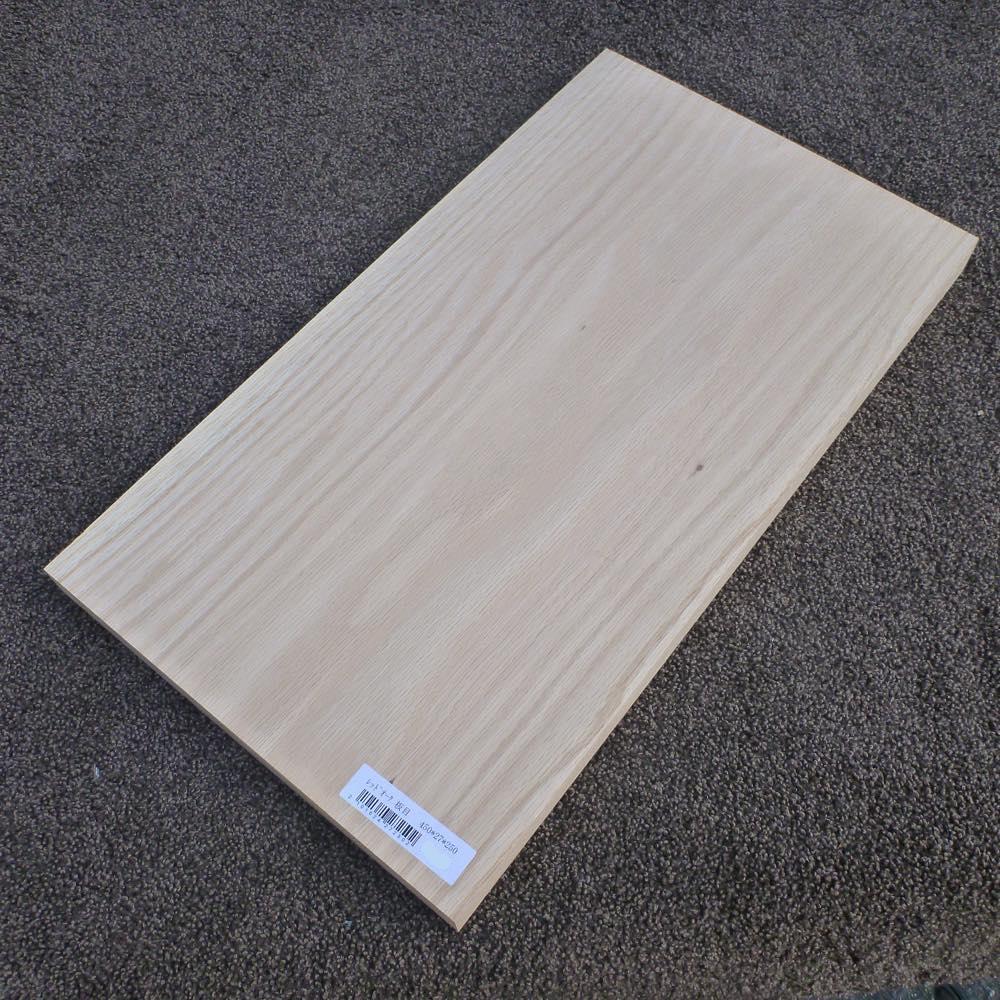 レッドオーク 板目 450×27×250 (仕上げ加工済み商品)