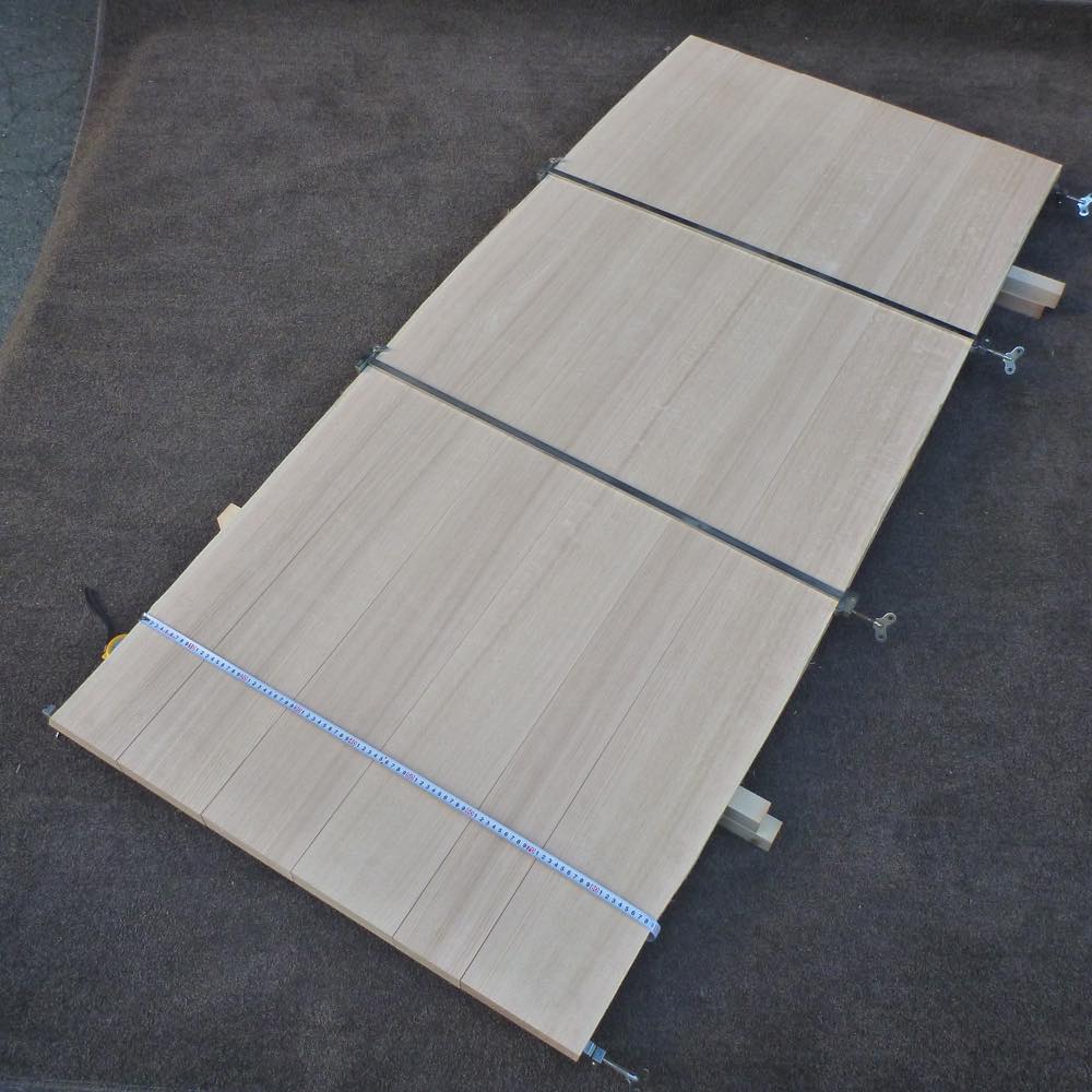 レッドオーク 加工品 デステガーボード 2000×40×850 (仕上げ加工済み商品)