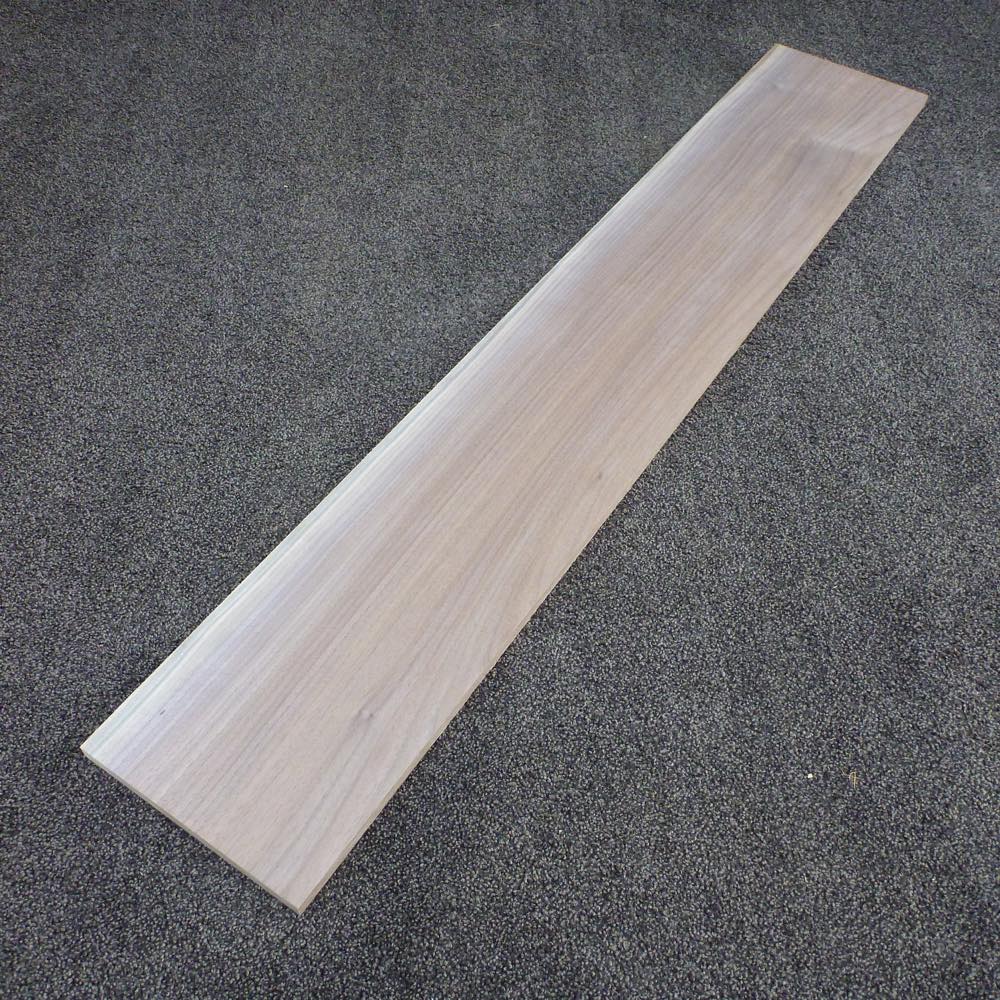 ウォールナット 柾目 1000×12×170 (仕上げ加工済み商品)