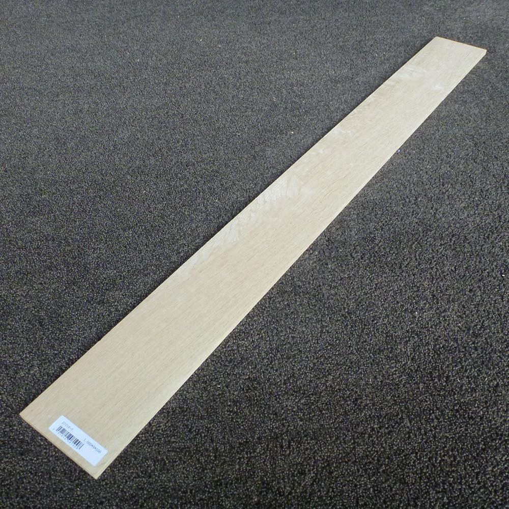 ホワイトオーク 柾目 1000×8×100 (仕上げ加工済み商品)