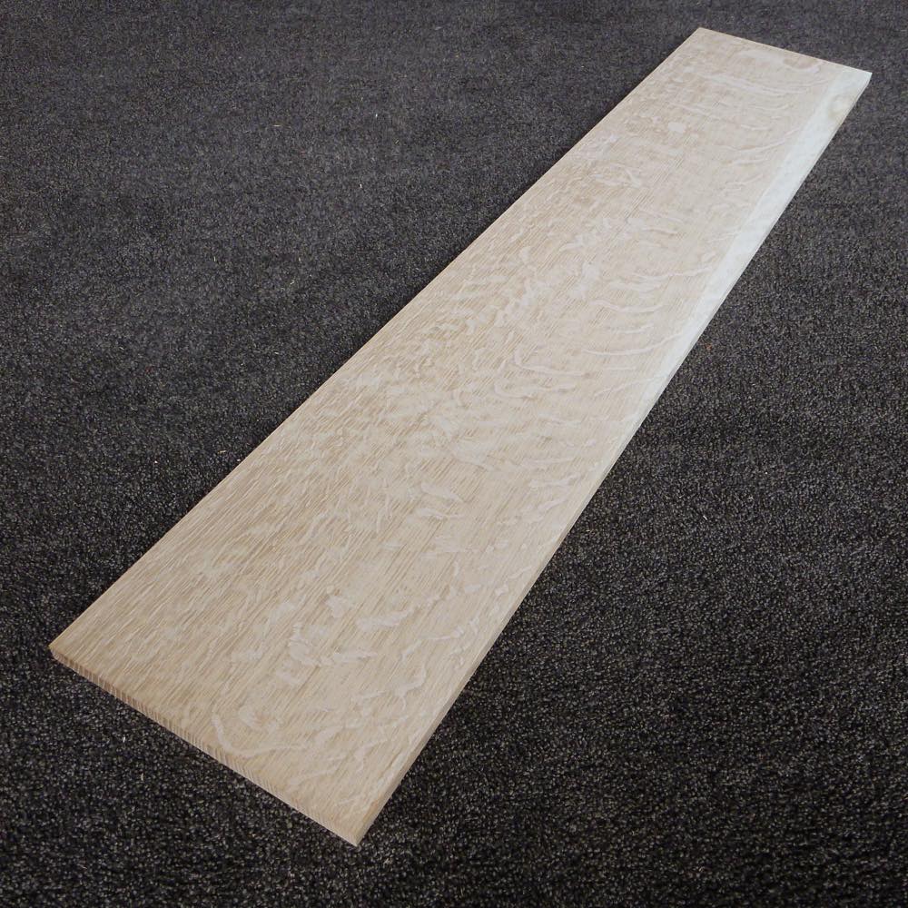 ホワイトオーク 柾目 1000×12×200 (仕上げ加工済み商品)