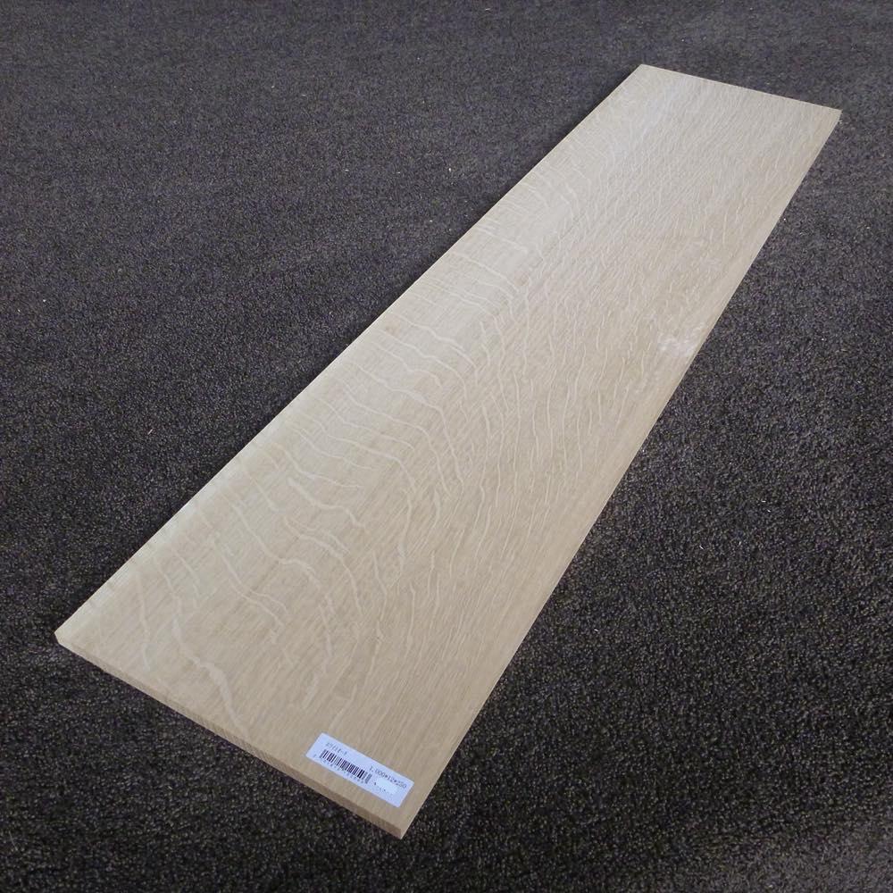 ホワイトオーク 柾目 1000×12×250 (仕上げ加工済み商品)