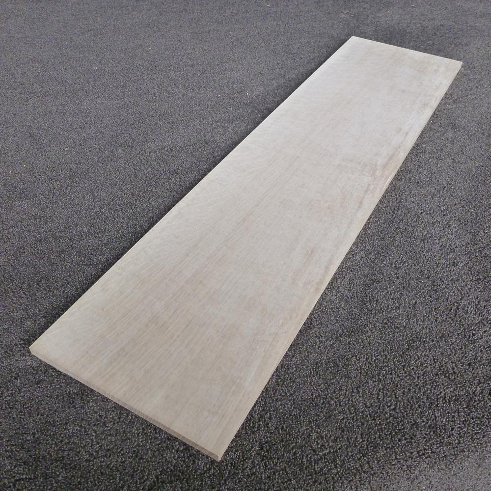 ホワイトオーク 柾目 1000×12×250 (仕上げ加工済み商品)