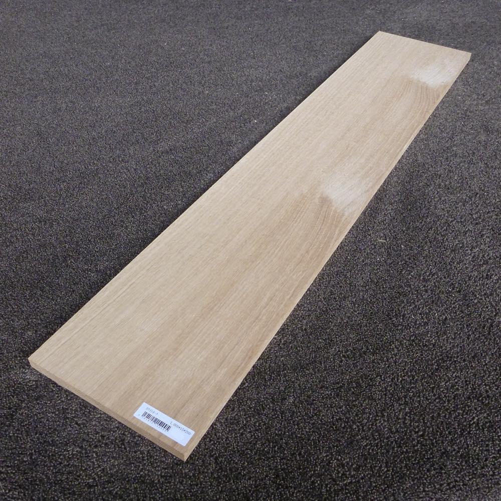 ホワイトオーク 柾目 1000×15×200 (仕上げ加工済み商品)