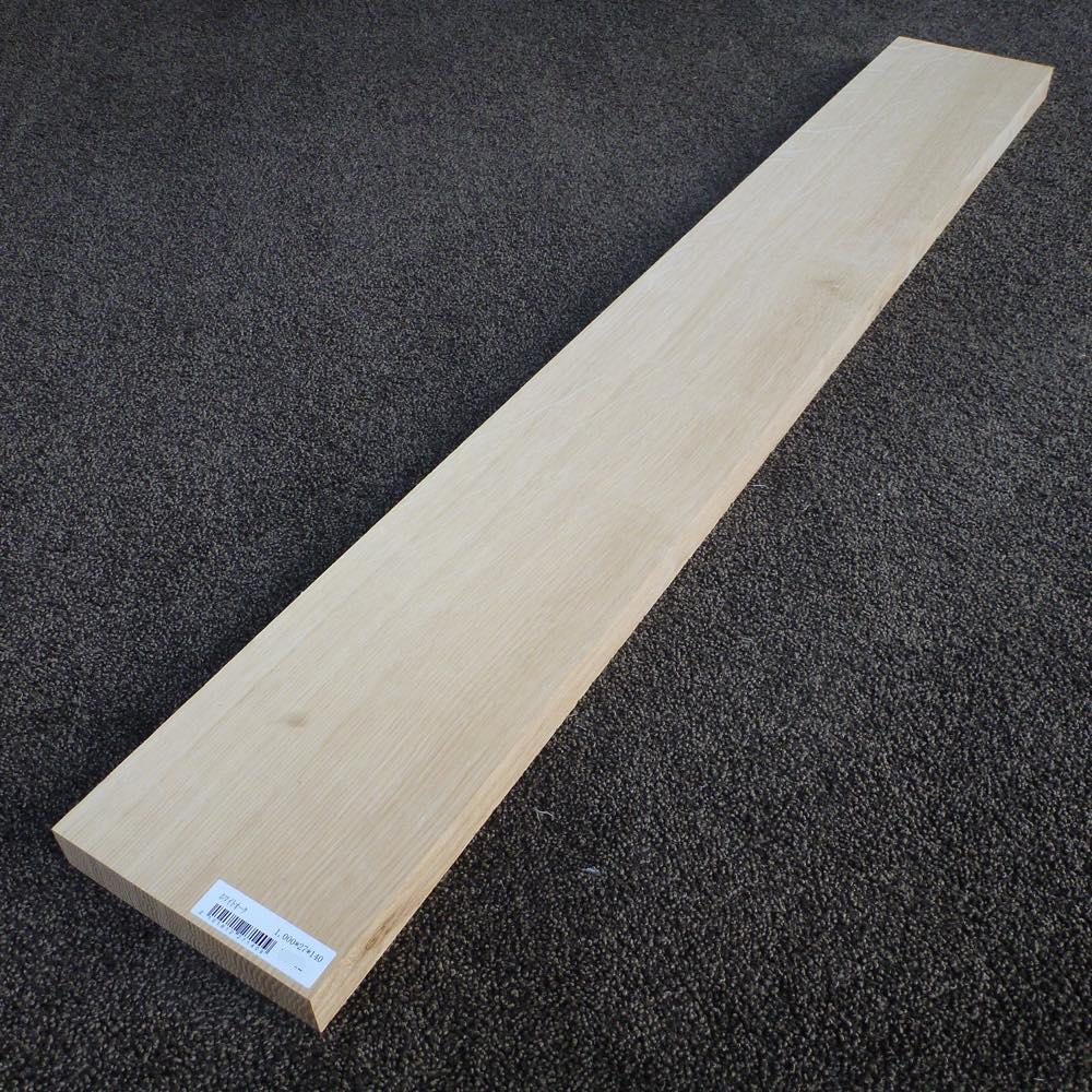 ホワイトオーク 柾目 1000×27×140 (仕上げ加工済み商品)