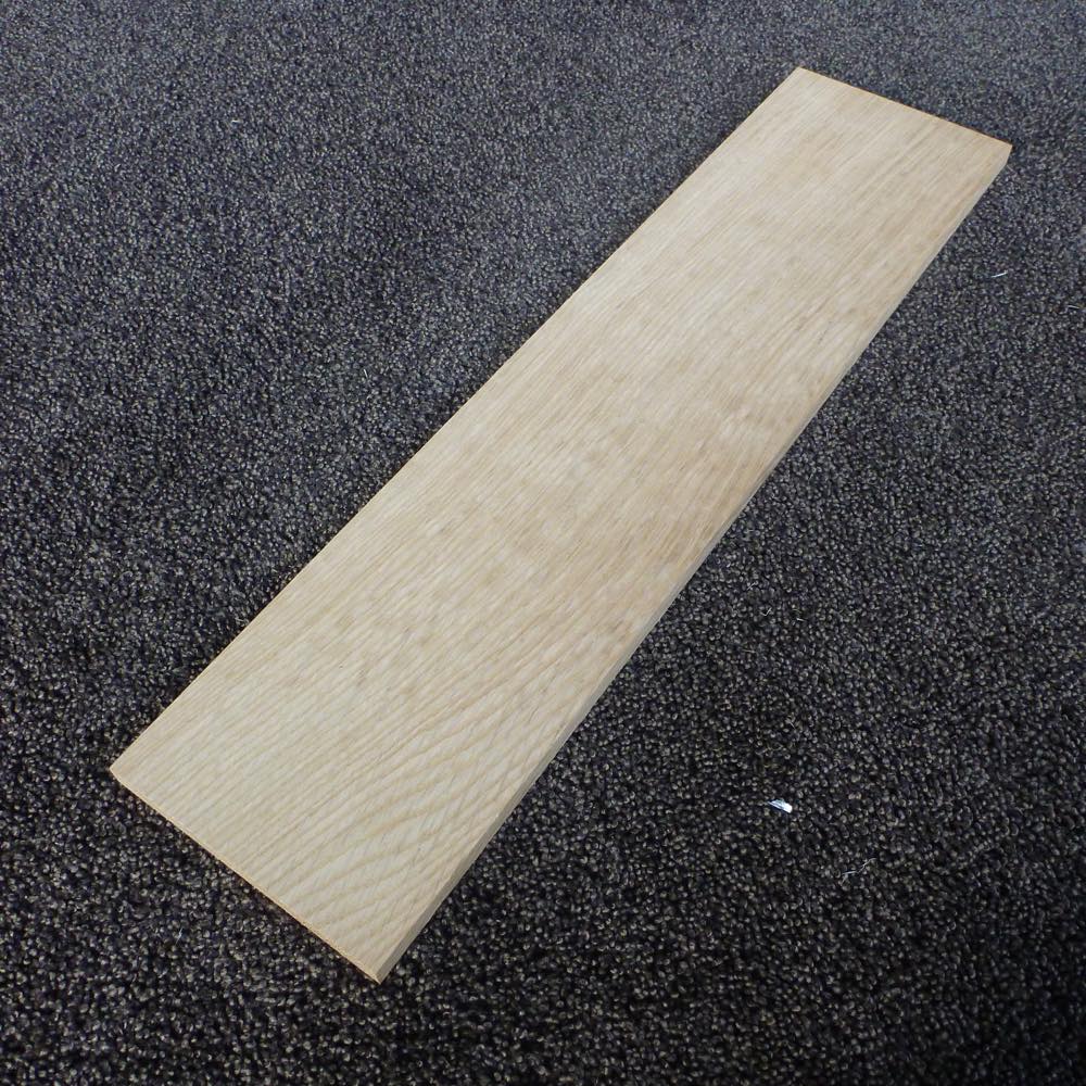 ホワイトオーク 柾目 450×10×110 (仕上げ加工済み商品)