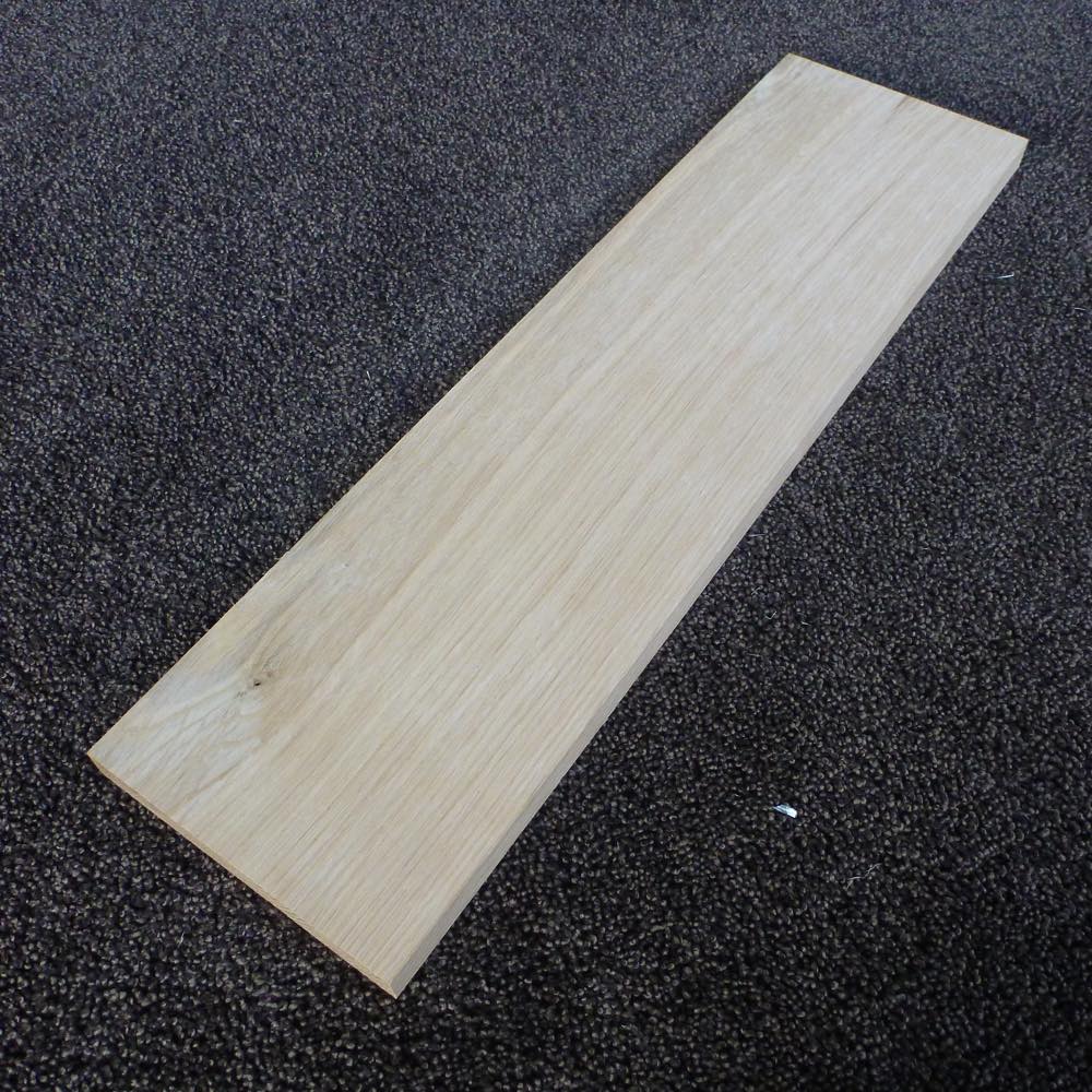 ホワイトオーク 柾目 450×15×120 (仕上げ加工済み商品)