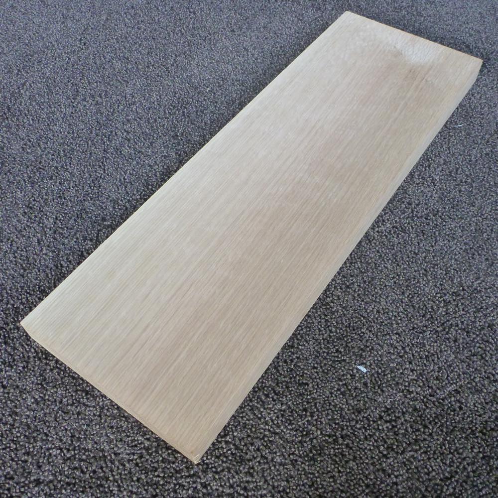 ホワイトオーク 柾目 450×24×150 (仕上げ加工済み商品)