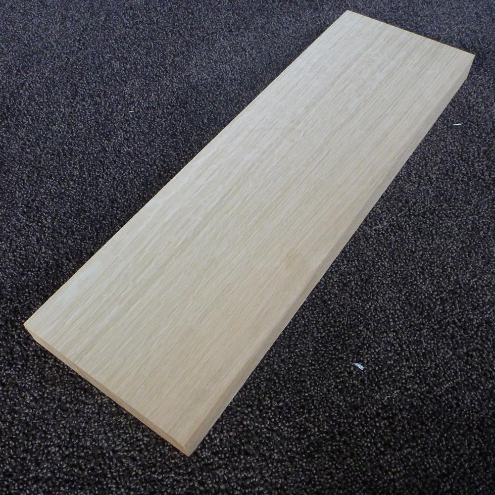 ホワイトオーク 柾目 450×27×140 (仕上げ加工済み商品)