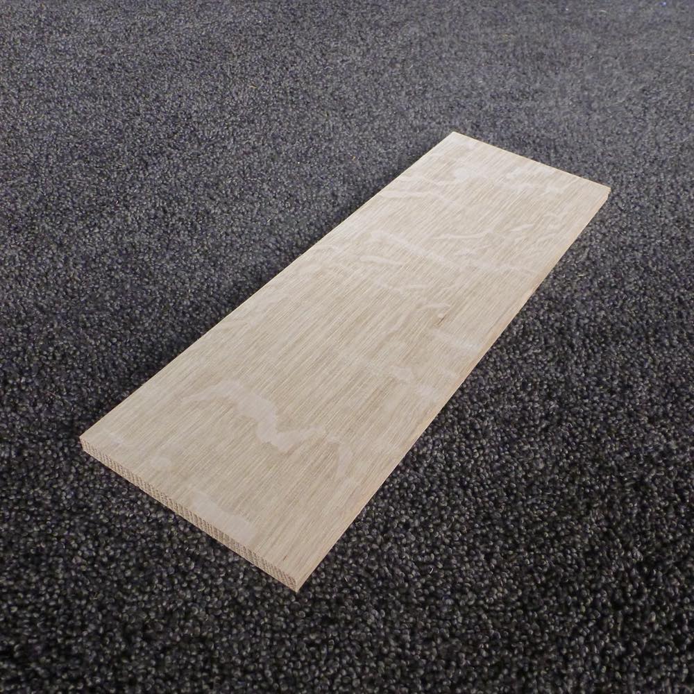 ホワイトオーク 柾目 300×8×100 (仕上げ加工済み商品)