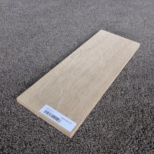 ホワイトオーク 柾目 300×10×110 (仕上げ加工済み商品)