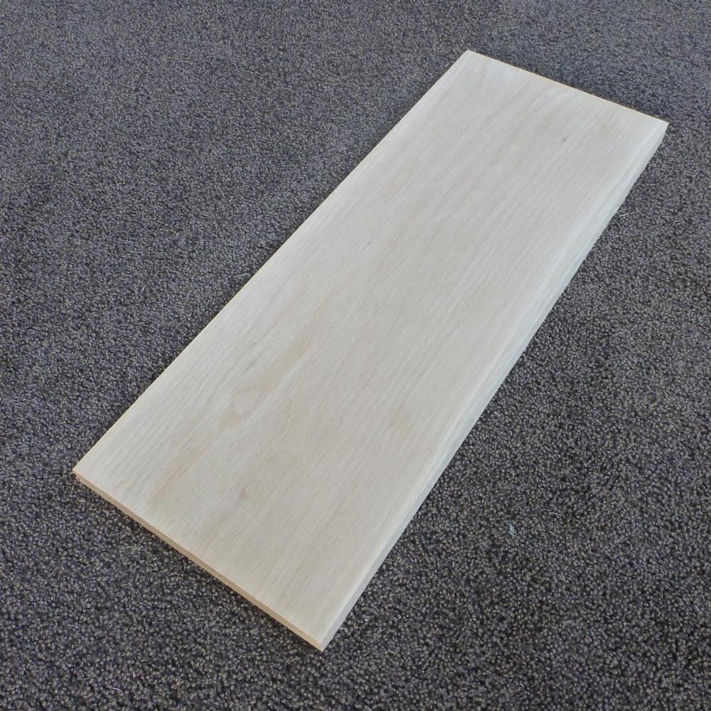 ホワイトオーク 板目 450×18×170 (仕上げ加工済み商品)