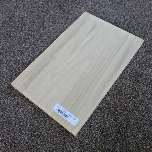 ホワイトオーク 板目 300×21×190 (仕上げ加工済み商品)