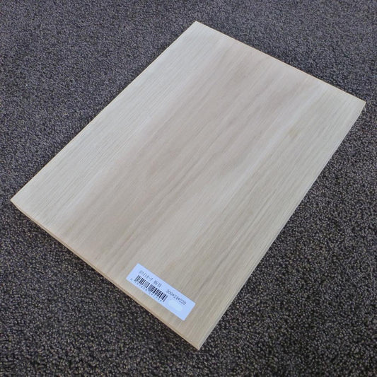 ホワイトオーク 板目 300×24×220 (仕上げ加工済み商品)