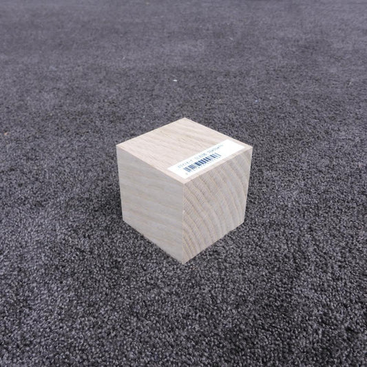 ホワイトオーク 立方体 70×70×70 (仕上げ加工済み商品)