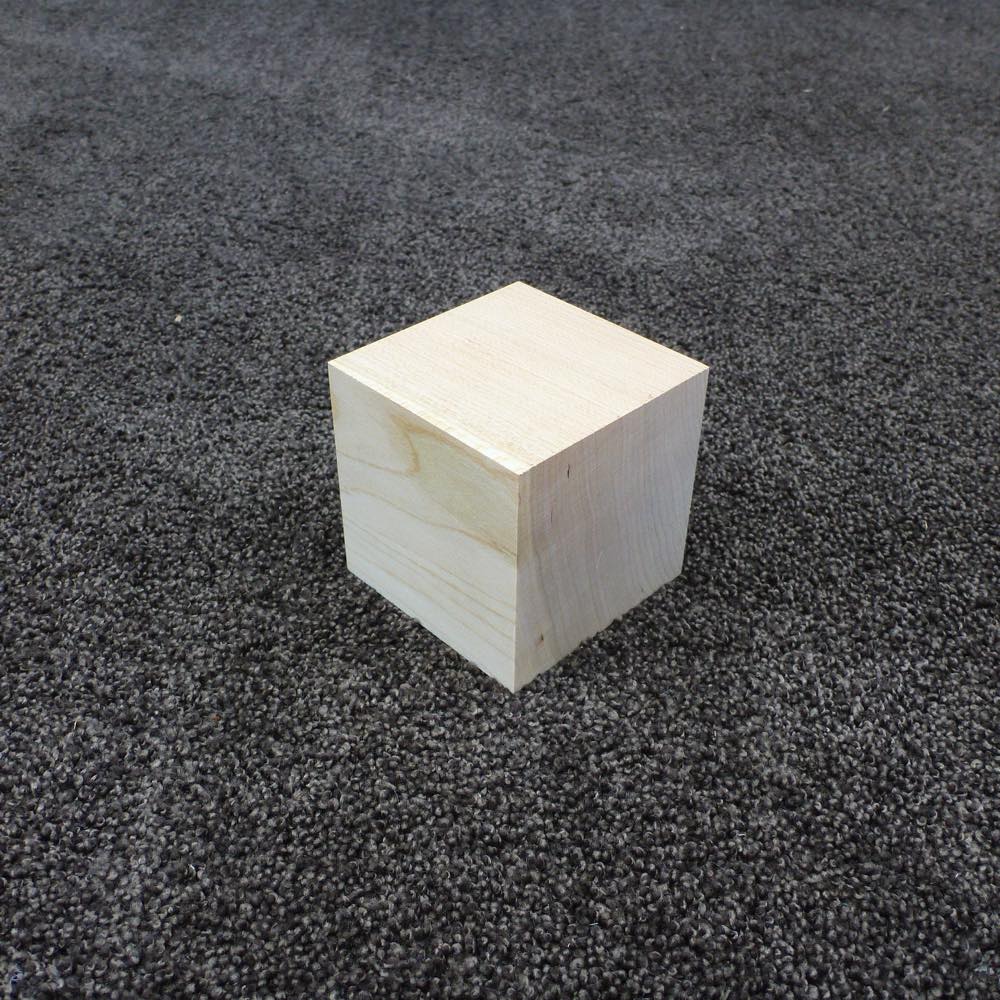 ブラックチェリー 立方体 70×70×70 (仕上げ加工済み商品)