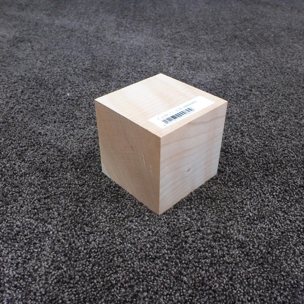 ブラックチェリー 立方体 80×80×80 (仕上げ加工済み商品)