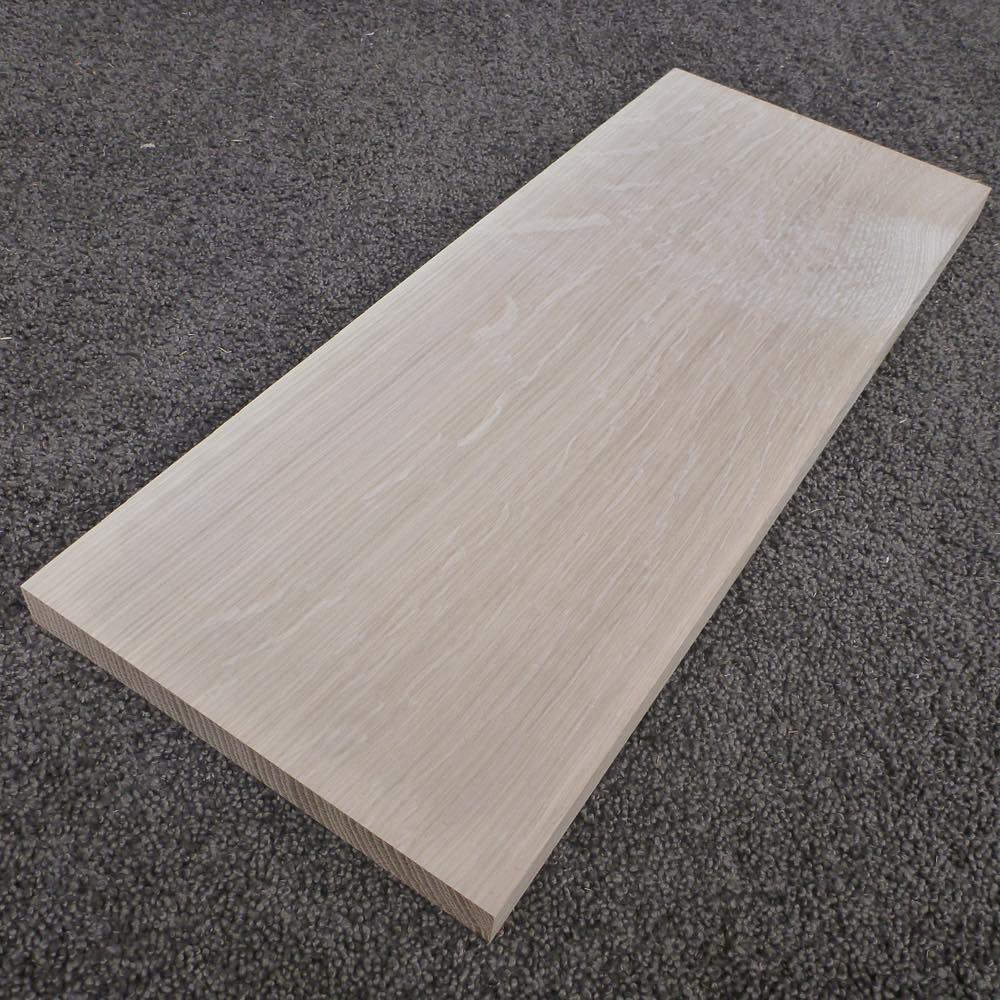 ホワイトオーク 柾目 450×18×180 (仕上げ加工済み商品)