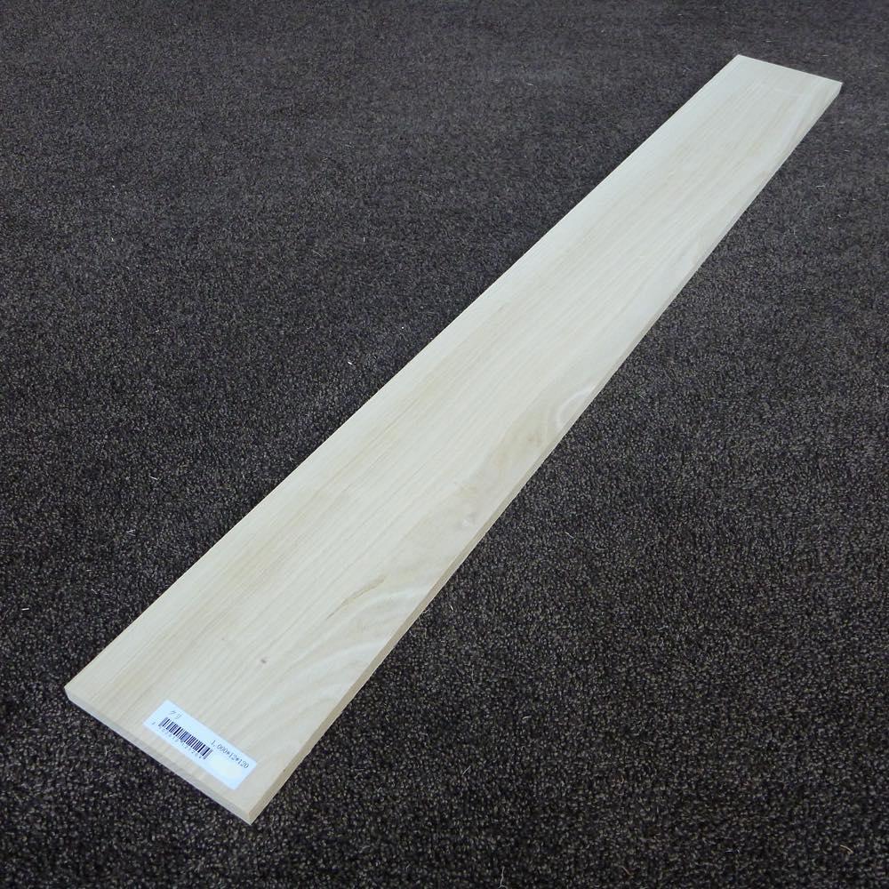 クリ 柾目 1000×12×120 (仕上げ加工済み商品)