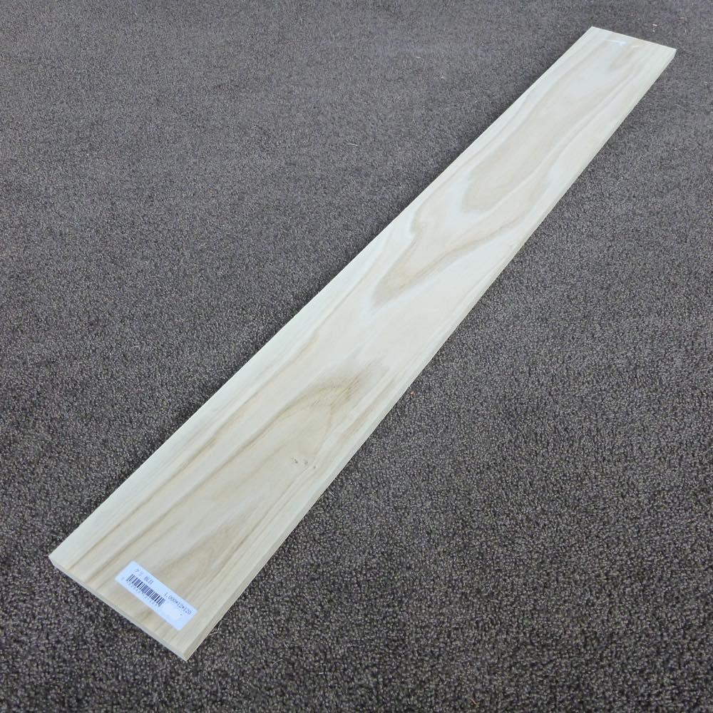 クリ 板目 1000×12×120 (仕上げ加工済み商品)