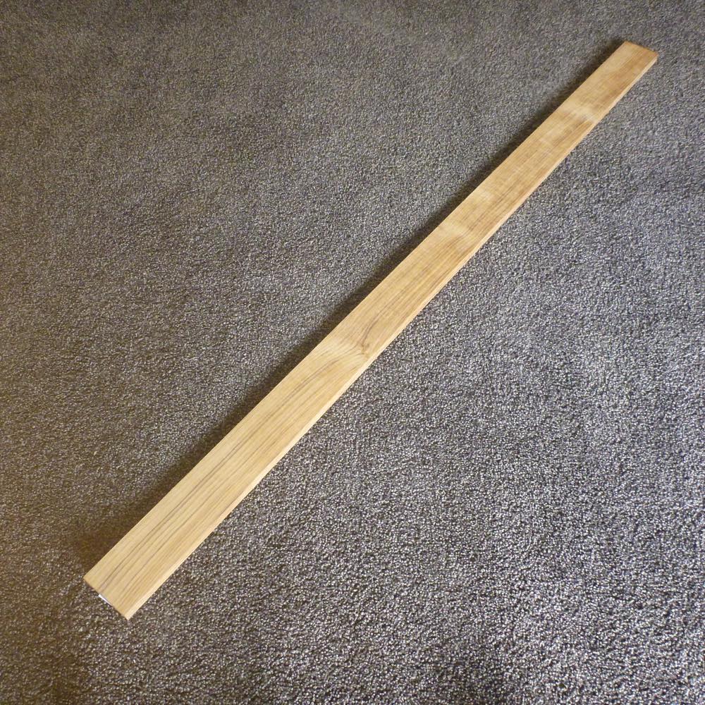 チーク 柾目 1000×12×50 (仕上げ加工済み商品)